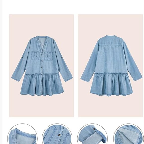 Demin Dress - Picture 3 of 7